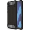  Armor Guard Plastic + TPU Hybrid θήκη για Samsung Galaxy A41 Χρώμα Μαύρο